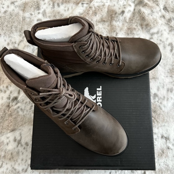 NIB Men’s Sorel Carson Six Waterproof Hiking Boots sz 10 - Picture 4 of 13